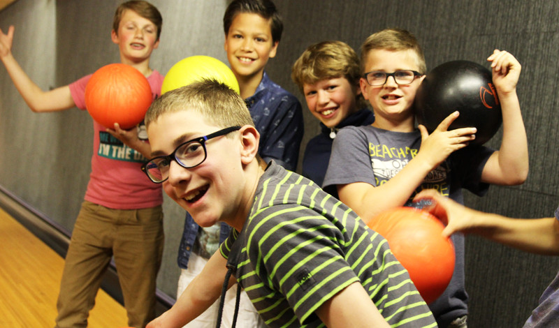 Bowlen voor kinderfeestje